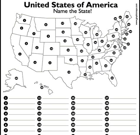 Fill In The United States Map Draw A Topographic Map