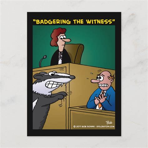 Badgering The Witness Postcard In 2021 Badger