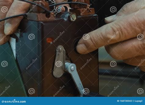 Mechanical Electric Fuse Industrial Stock Image Image Of Meadows