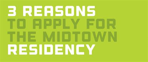 3 Reasons To Apply For The Midtown Residency Program Midtown Fellowship