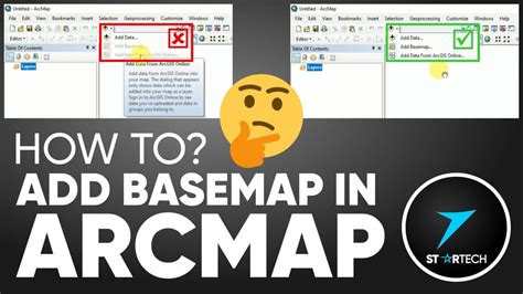 How To Add Basemap In Arcmap How To Displayactivateenable Add