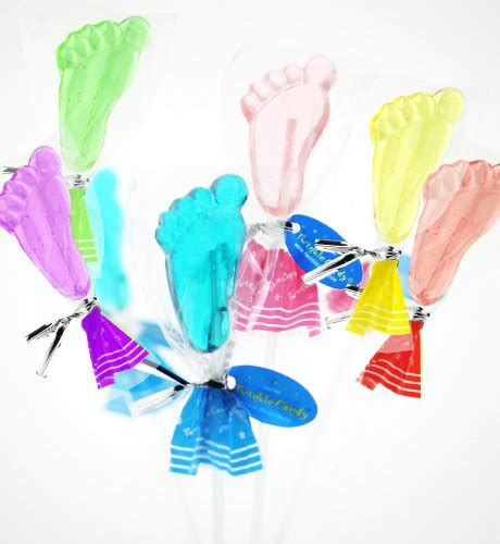 24ct Twinkle Pops Foot Lollipops The Candy Database