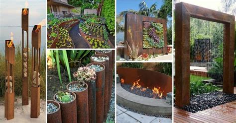 Most Stunning Rusted Metal Projects For Your Backyard That You Will
