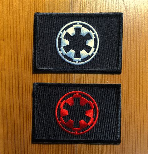 Imperial Army Fleet Flag Patch Morale Fighter Star Wars Han Etsy