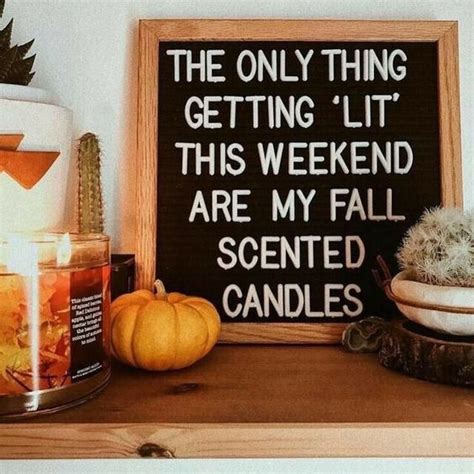 I'd love to link to you or shout out on instagram. The Only Thing Getting Lit This Weekend Are My Fall Scented Candles Pictures, Photos, and Images ...