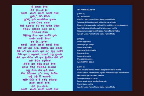 Did Rabindranath Tagore Write Sri Lankas National Anthem