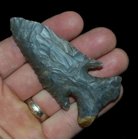 Thebes Holmes Co Ohio Indian Arrowhead Artifact Collectible Relic W