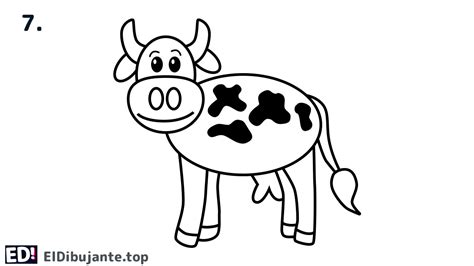 Dibuja Una Vaca Fácil En Solo 7 Pasos Mejores Dibujos【2020】