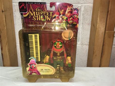 2002 The Muppet Show 25 Years~dr Teeth Action Figure~palisades~new