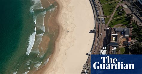 Empty sydney beaches suggest that locals broadly support the extension of lockdown measures. Look, no people: Sydney seen from the air during ...