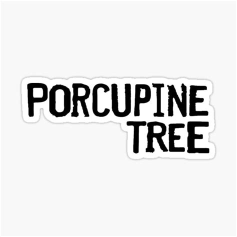 Logos Porcupine Tree Are An Rock Band Sticker For Sale By