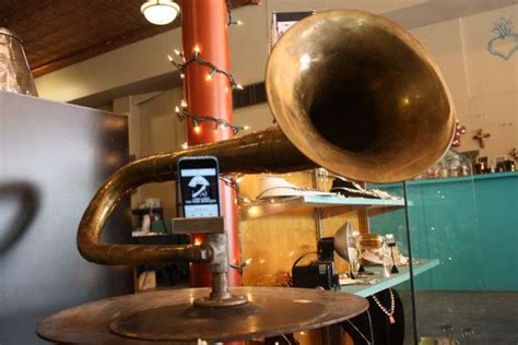 Steampunk Gramophone Iphone Horn Brass Speaker