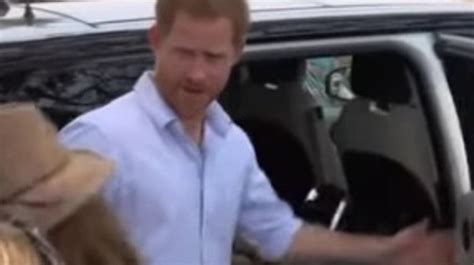 Prince Harry Caught On Camera Scolding A Reporter During Royal Tour
