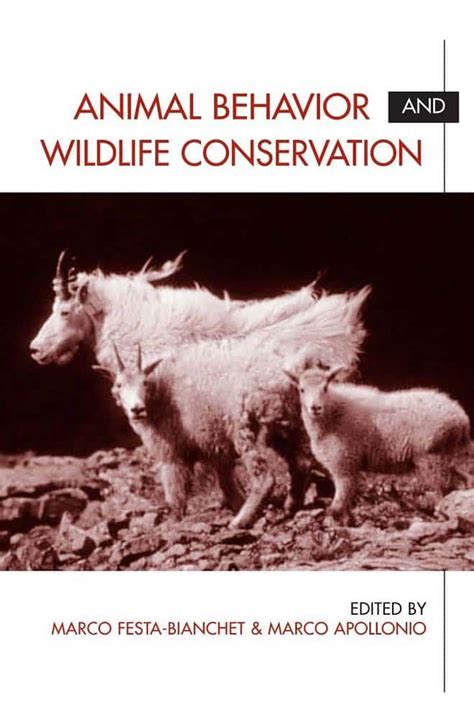 Animal Behavior And Wildlife Conservation Vetbooks