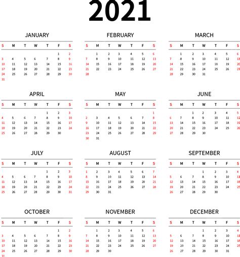 2021 Calendario Png Calendario 2021 Feliz Año Nuevo Calendario De