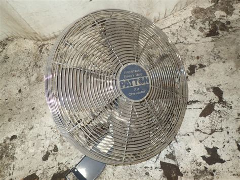 Used Patton Wall Mount Electric Fan Hgr Industrial Surplus