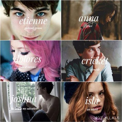 It sounds almost like a disney channel original movie, the cheesy and stupid 2015 ones not the 2000 good movies. Anna and the French Kiss Lola and the Boy Next Door Isla ...
