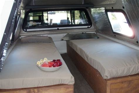 14 Camper Shell Interior Ideas For Comfortable Truck Camping The