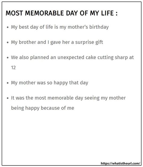 The Best Day Of My Life Essay
