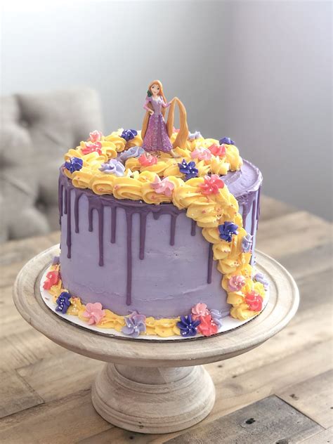 Disney Princess Rapunzel Birthday Cakes