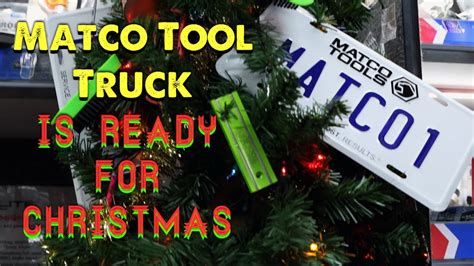 This Matco Tool Truck Is Ready For Christmas Youtube