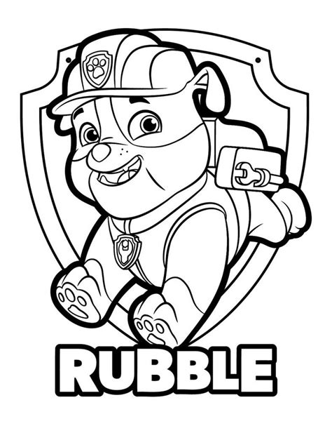 The main characters are rescue puppies and their leader ryder. Top 20 Printable PAW Patrol Coloring Pages - Online ...