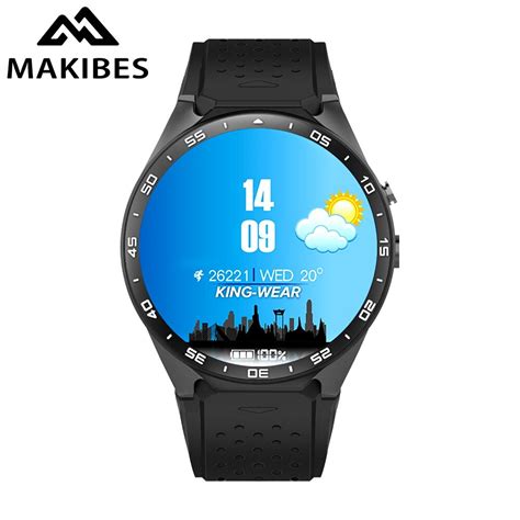 Makibes Kw88 Smart Watch Android 51 Bluetooth 3g Wifi Gps Camera
