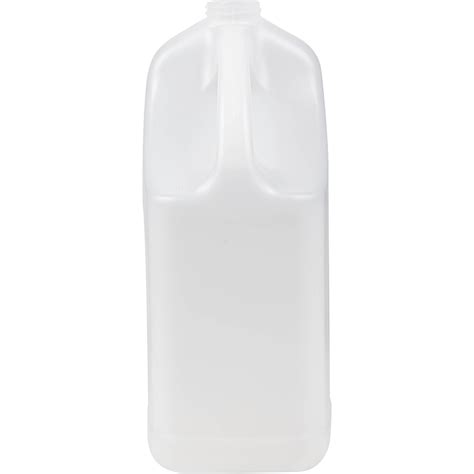 1 Gallon Natural Hdpe Plastic Slant F Style Bottle 38mm 38 400 Issa