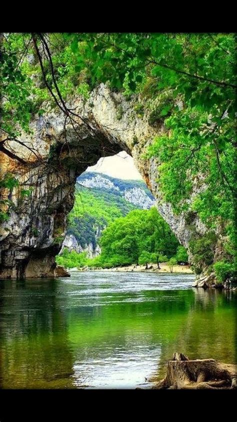 Vallon Pont Darc France Wonders Of The World Scenic Beauty Places