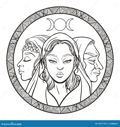 Hekate Clipart And Illustrations