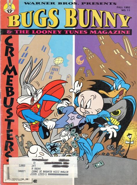 Bugs Bunny And The Looney Tunes Magazine Crime Busters Fall 1992 No 11