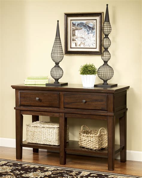 Gately Console Sofa Table From Ashley T845 4 Coleman Furniture