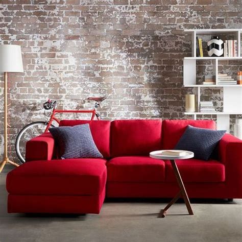 20 Cozy Red Couch Living Room