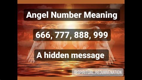 Angel Number 666 777 888 999 Meaning And Message लगातार दिखाई देने का