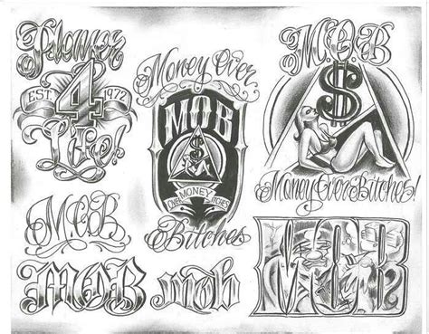 9 Hustle Gangsta Tattoo Stencils 2k22 Tattoo Bantuanbpjs