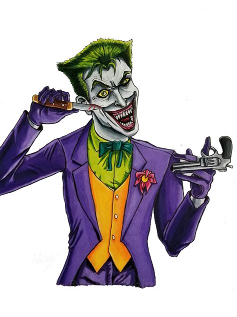 Joker Dc Comics By Ntweedybirdart On Deviantart