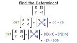 2x2 matrix determinant formula & calculation. Matrices | Algebra 2 | Virtual Nerd