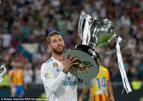 Real Madrid Captain Sergio Ramos I Can Win Ballon Dor Daily Mail Online