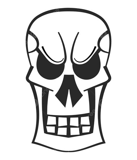 Sinister Skull Emblem Handcrafted Artwork For Your Design And Demands