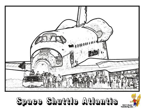 Download spaceship coloring pages and use any clip art,coloring,png graphics in your website, document or presentation. Spectacular Space Shuttle Coloring | Space Shuttle | Free ...