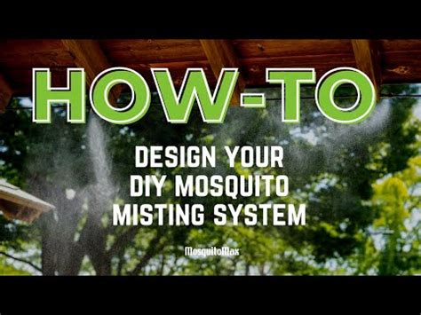 Mosquitoes can be annoying and they can be a threat to a person's health. Do it yourself Mosquito Misting System Design by MosquitoMax - YouTube