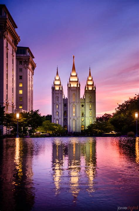 Salt Lake City Utah Lds Temple Jarviedigital Photography