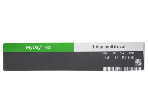 MYDAY DAILY DISPOSABLE MULTIFOCAL 90 PACK Silo Optical