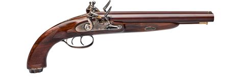 Pedersoli Howdah Hunter Shotgun Pistol Flintlock 20 Gauge Muzzle