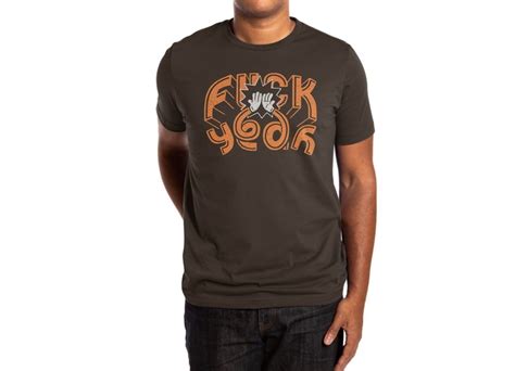 Fuck Yeah By Ian Byers Mens T Shirt Threadless