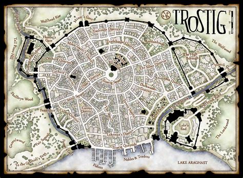 Trostig Town Plan Side A On Deviantart