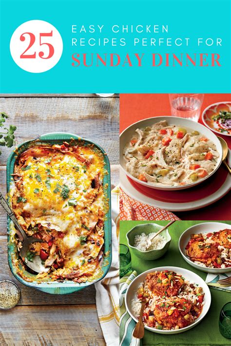 As a mama of (soon to be!) six children, i know how tough it can be to find large family dinner ideas that satisfy everyone, make a lot of food ( or is at least easy to double, triple, or more! 25 Easy Sunday Dinner Ideas Using Chicken That'll ...