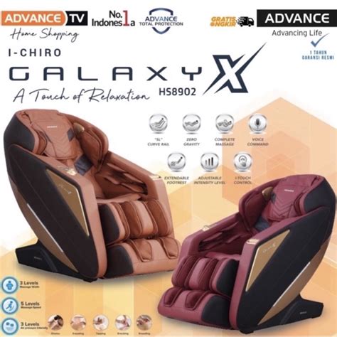 Jual Kursi Pijat Advance Ichiro Galaxi X Massage Chair Advance All New Ichiro Galaxi Advance