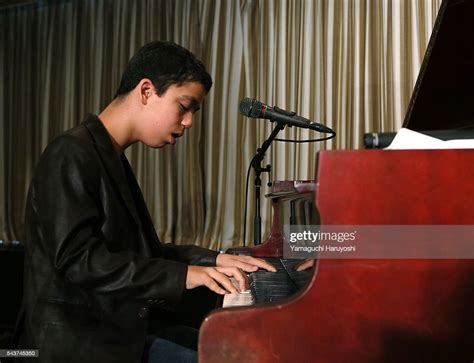 Ethan Bortnick Composer Pianist And Vocalist Performs During A