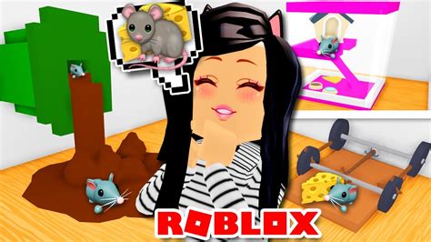 Custom 🐀rat Pet Furniture🧀 Tutorial Adopt Me Roblox Build Hacks Easy